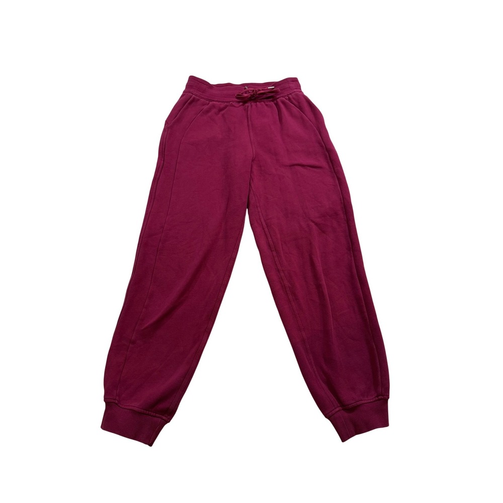 Lululemon Scuba High-Rise Jogger 4 Wild Berry Pink Fleece Sweatpants Athleisure
